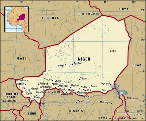 niger map.